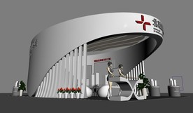 展台 3d展览设计 展台设计
