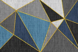 现代简约几何图形地毯