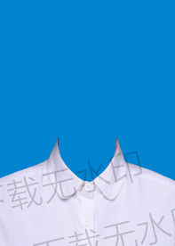 证件照白衬衫