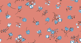 高清矢量小碎花