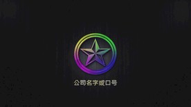 线条轮廓汇聚LOGOAE模版