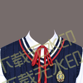 男童衣服证件照