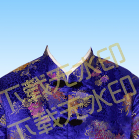 奶奶证件照模板