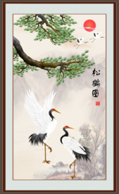 松鹤图