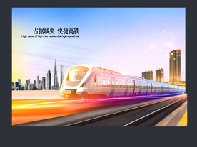 高铁形象广告