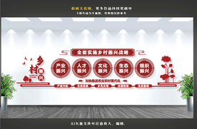 乡村振兴文化墙