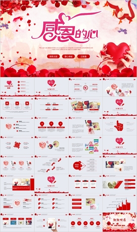 感恩文化培训教育感恩的心PPT