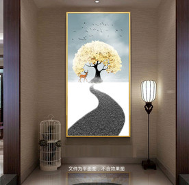 发财树麋鹿玄关