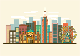 墨尔本城市建筑