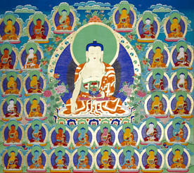 释迦摩尼佛 唐卡