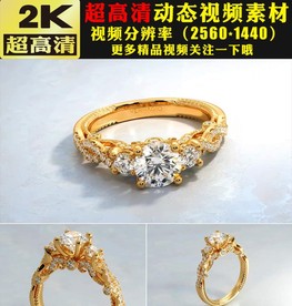 闪耀钻石宝石珠宝水晶吊坠视频