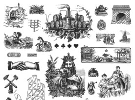 欧式花纹葡萄纹饰