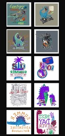 卡通可爱恐龙图片