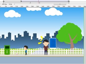 环保公益公德心31秒动画