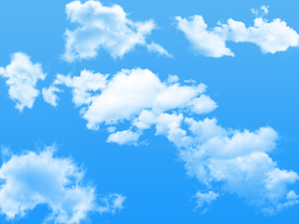 蓝天白云