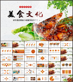 餐饮美食动态PPT