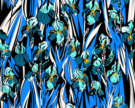 抽象 花朵 大牌 适量