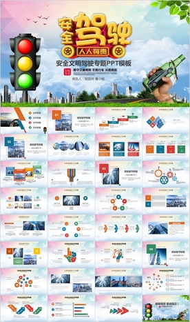 文明出行安全驾驶交警酒驾PPT