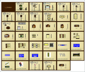 商业地产导视模板