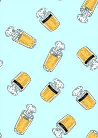 服装设计 巴黎世家香水瓶