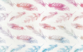 羽毛底纹背景墙