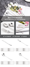 餐具展示页