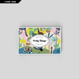 礼品包装 食品包装 卡通纹理