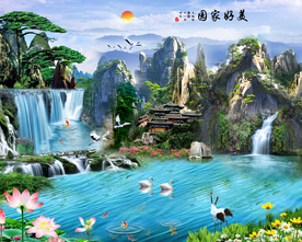 国画山水国画山水国画