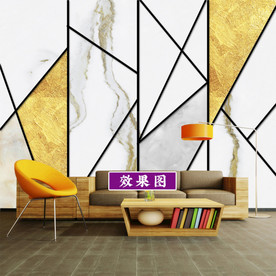 3D几何 背景墙 大理石