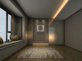 现代背景墙 卧室室内设计摄影墙