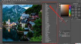 100款影楼图像调色动作插件