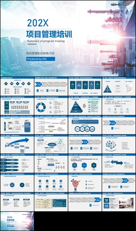 项目管理培训PPT模板