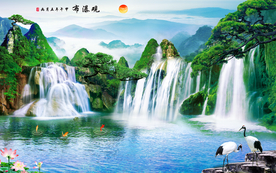 山水画 水墨山水画 意境山水画