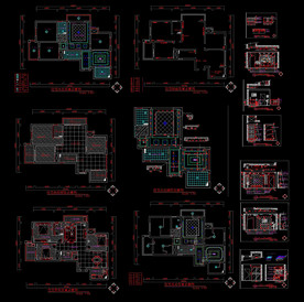 家居平面立面施工图