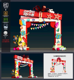 国庆门头
