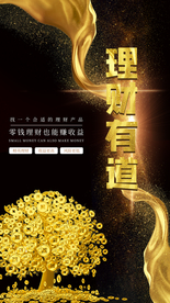 理财有道金融服务海报