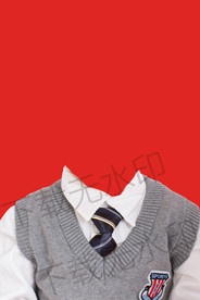 男孩证件照衣服