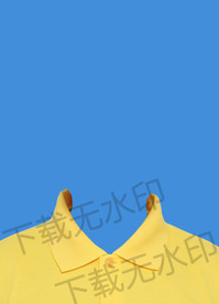 黄色衬衫模板