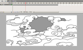 FLASH祥云动画特效