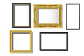 矢量高清画框图片