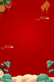 红色喜庆背景