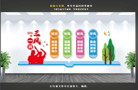 三风一训文化墙