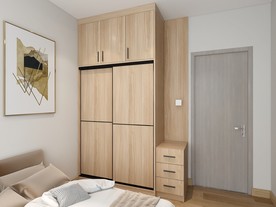 轻奢衣柜效果图