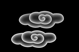祥云灰度图