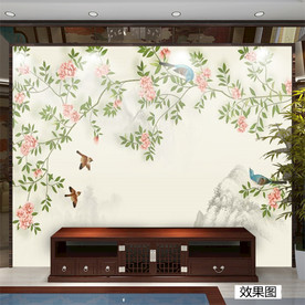 花鸟图 工笔画 轻奢