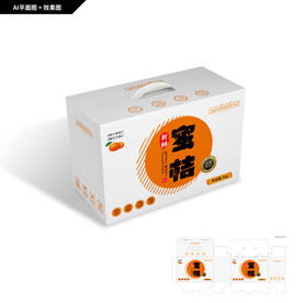 新鲜蜜桔包装 水果包装盒