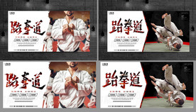 跆拳道海报