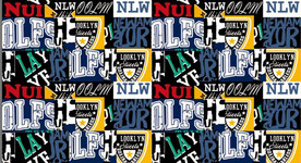 英文 乱花 四方连续