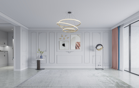 欧式客厅背景墙