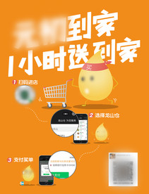 促销宣传单 食品 餐饮